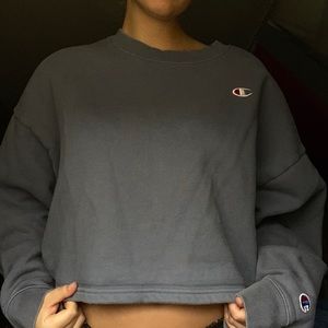Champion cropped sweater